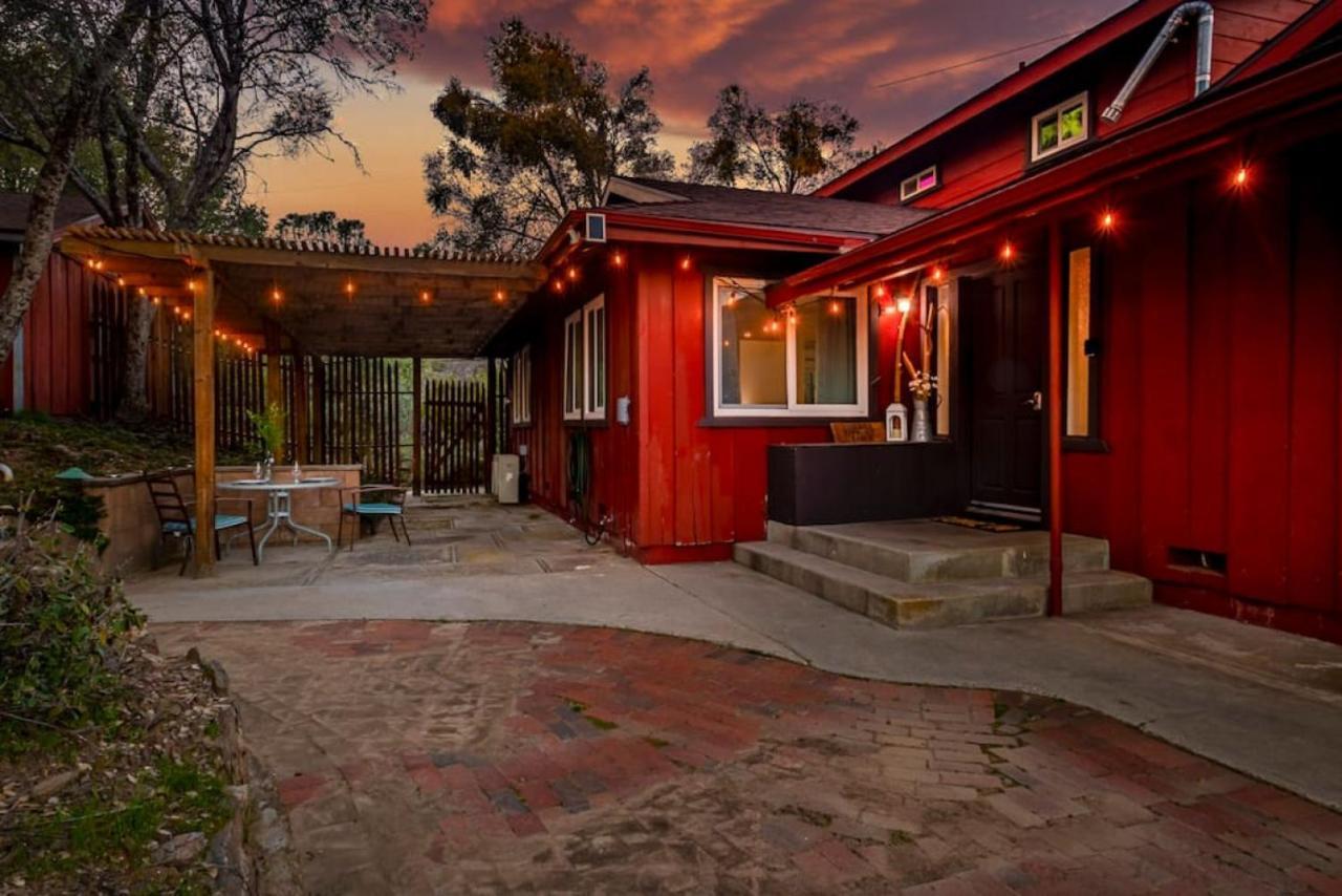 Sierra Vista Lookout Lodge With Creek, Waterfall And Waterholes, Minutes From Bass Lake And Yosemite South Gate North Fork Exteriör bild