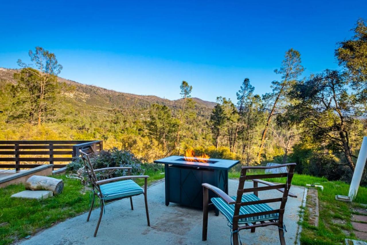 Sierra Vista Lookout Lodge With Creek, Waterfall And Waterholes, Minutes From Bass Lake And Yosemite South Gate North Fork Exteriör bild