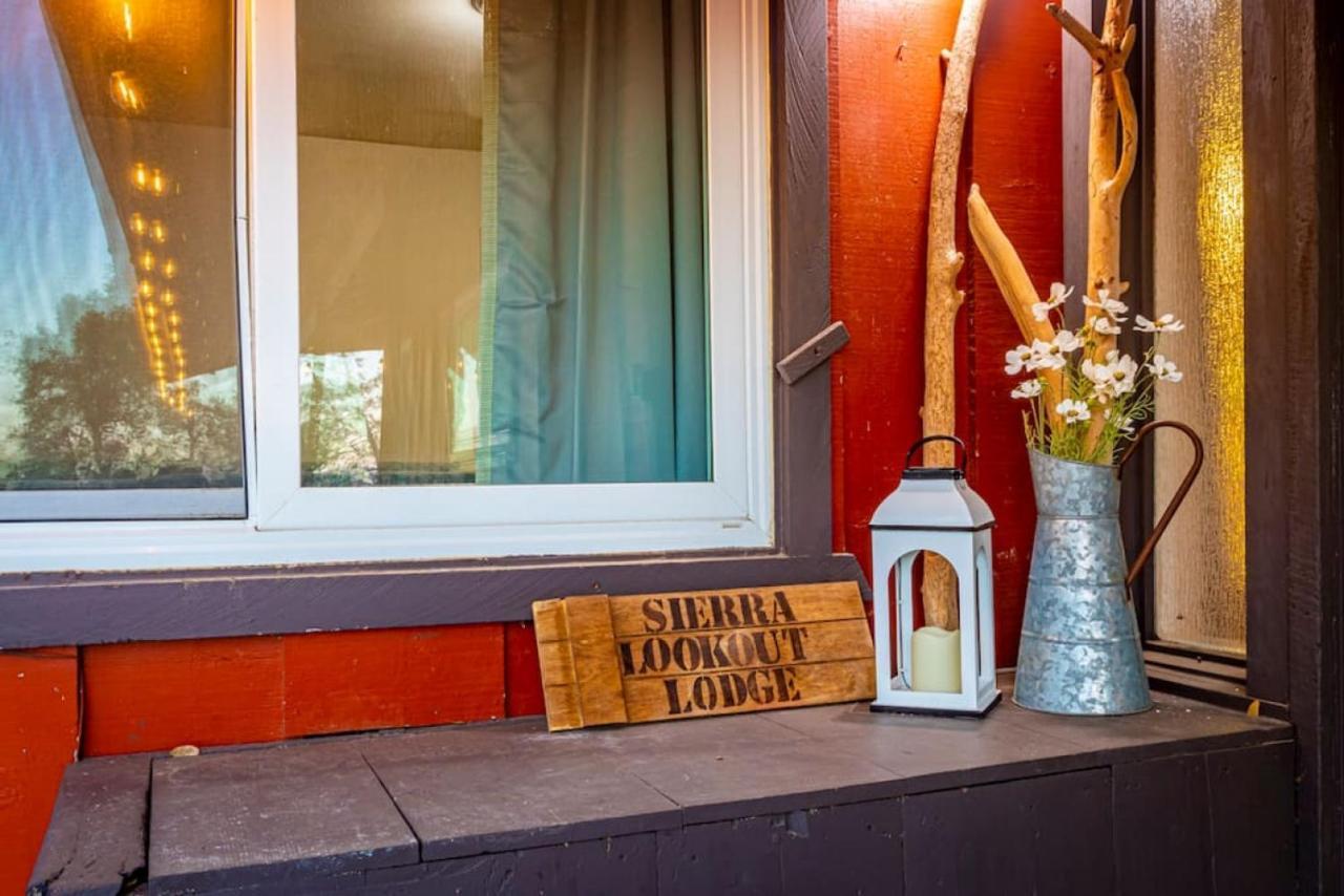 Sierra Vista Lookout Lodge With Creek, Waterfall And Waterholes, Minutes From Bass Lake And Yosemite South Gate North Fork Exteriör bild