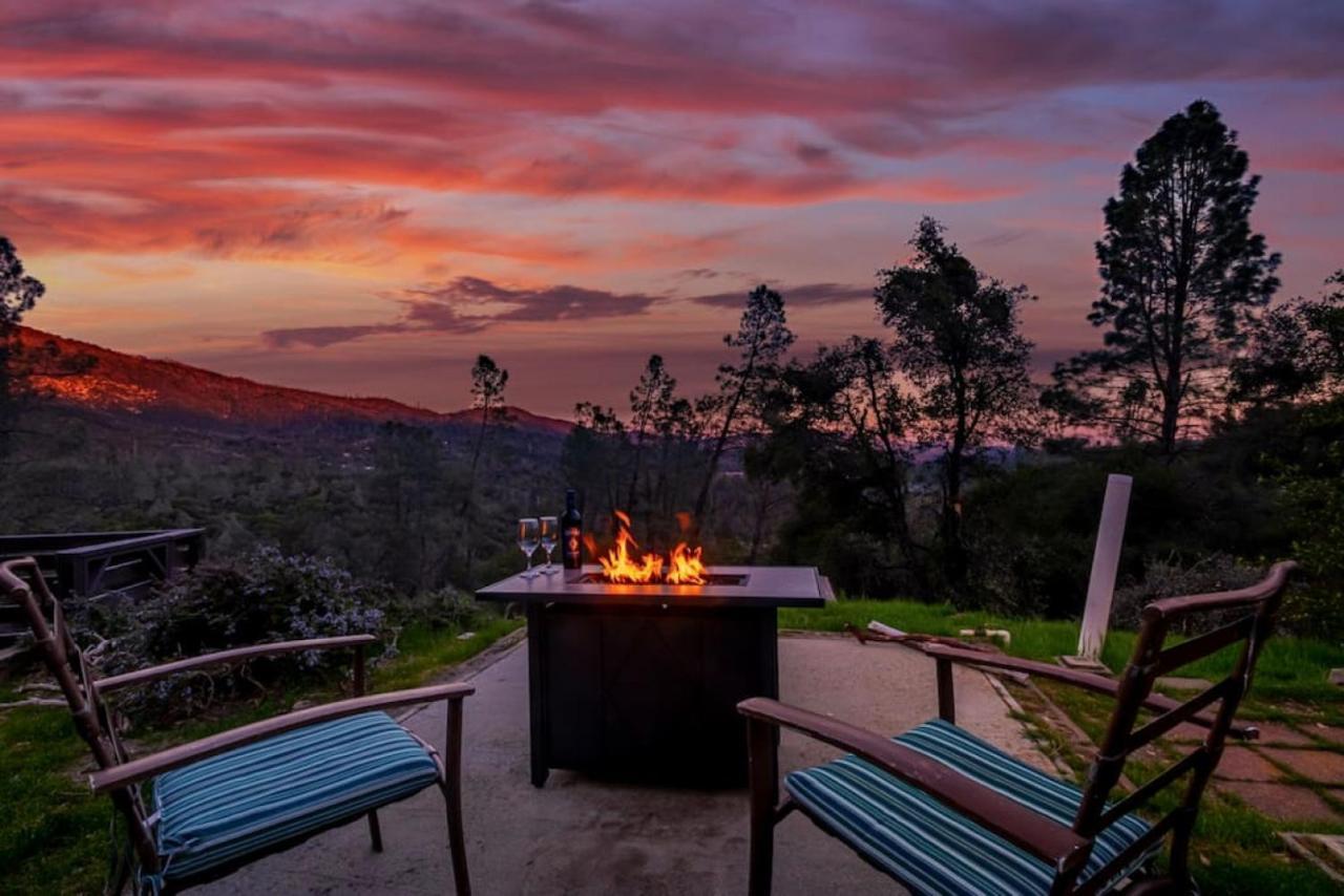 Sierra Vista Lookout Lodge With Creek, Waterfall And Waterholes, Minutes From Bass Lake And Yosemite South Gate North Fork Exteriör bild