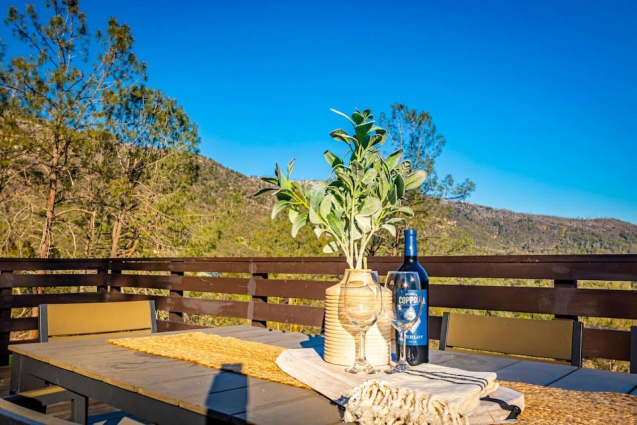 Sierra Vista Lookout Lodge With Creek, Waterfall And Waterholes, Minutes From Bass Lake And Yosemite South Gate North Fork Exteriör bild