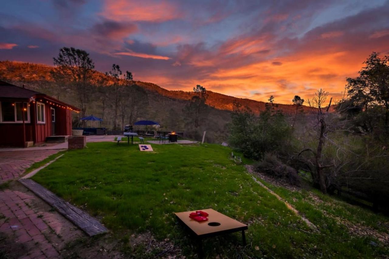 Sierra Vista Lookout Lodge With Creek, Waterfall And Waterholes, Minutes From Bass Lake And Yosemite South Gate North Fork Exteriör bild