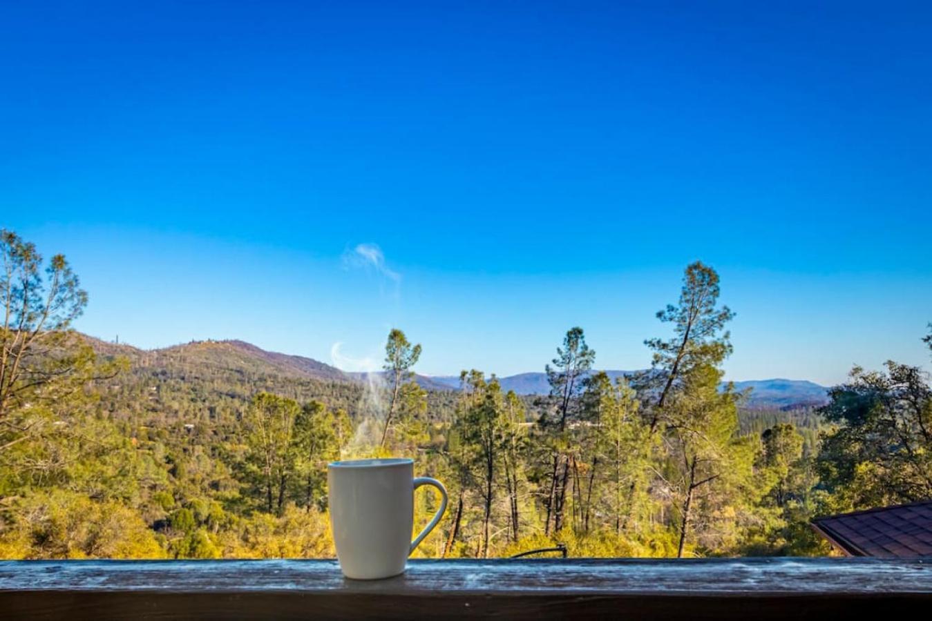 Sierra Vista Lookout Lodge With Creek, Waterfall And Waterholes, Minutes From Bass Lake And Yosemite South Gate North Fork Exteriör bild