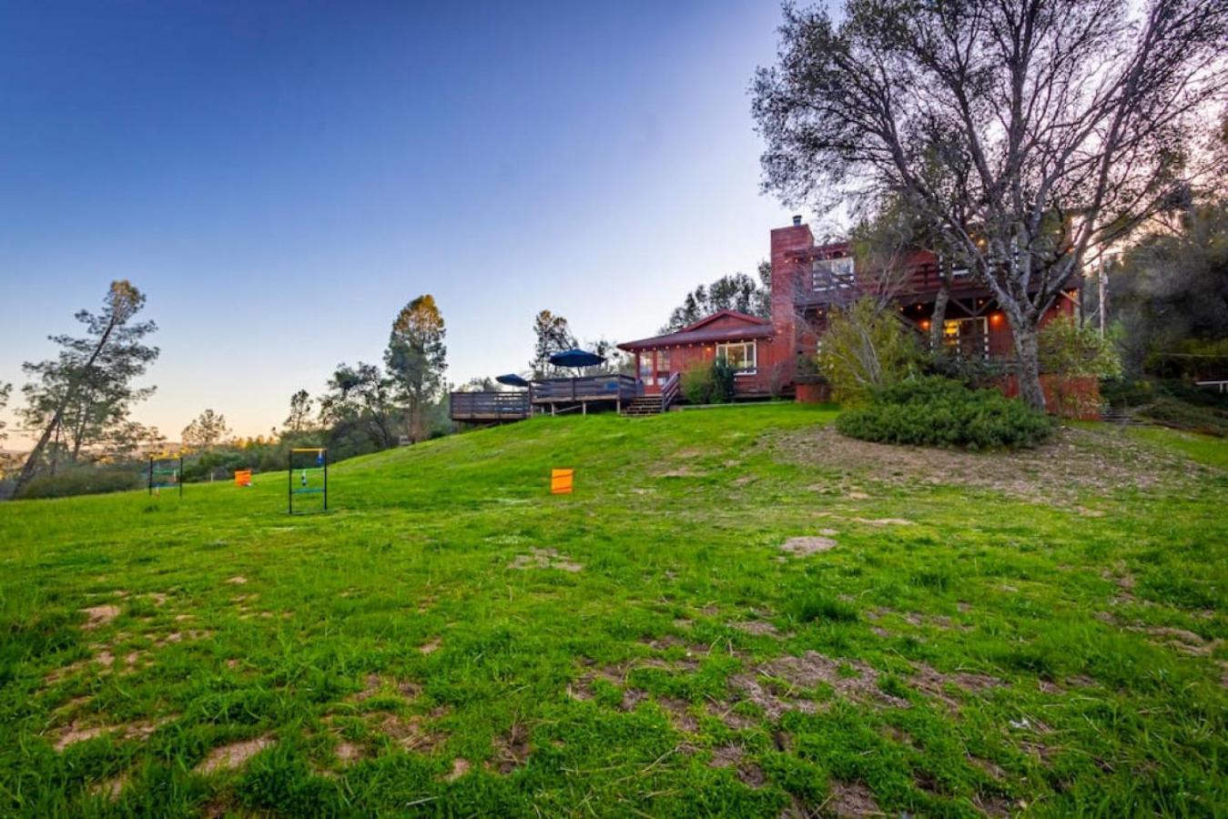 Sierra Vista Lookout Lodge With Creek, Waterfall And Waterholes, Minutes From Bass Lake And Yosemite South Gate North Fork Exteriör bild