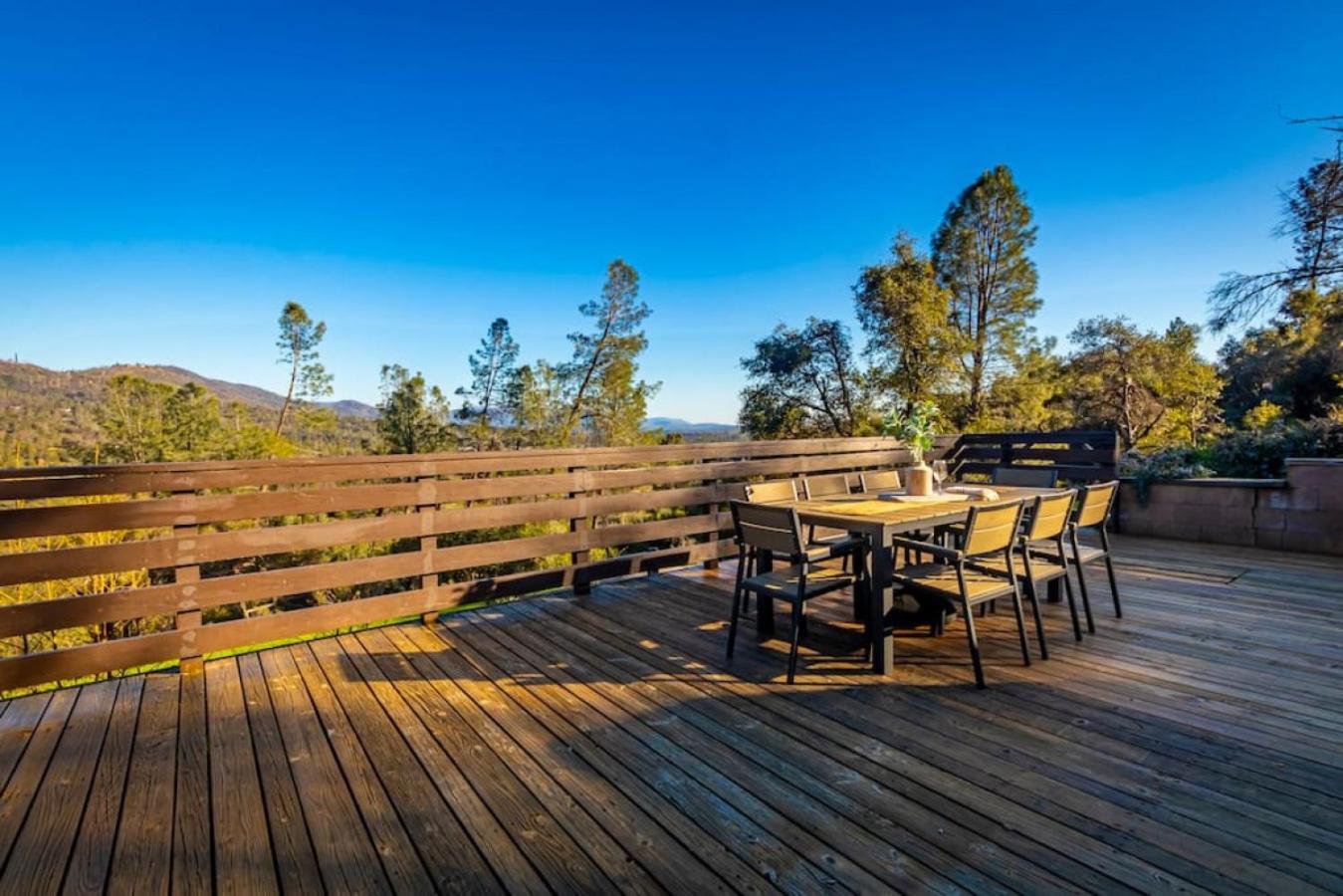 Sierra Vista Lookout Lodge With Creek, Waterfall And Waterholes, Minutes From Bass Lake And Yosemite South Gate North Fork Exteriör bild