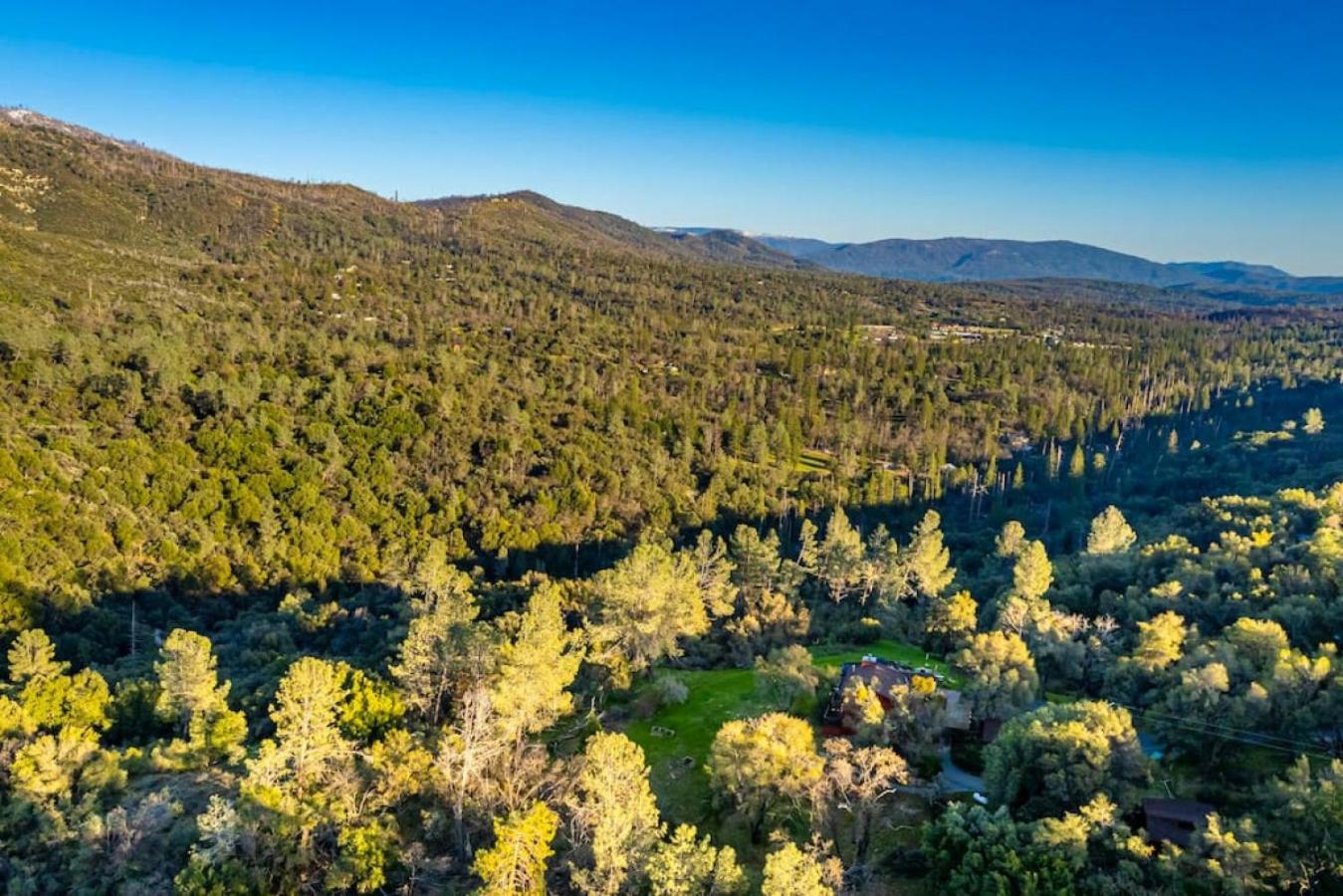 Sierra Vista Lookout Lodge With Creek, Waterfall And Waterholes, Minutes From Bass Lake And Yosemite South Gate North Fork Exteriör bild