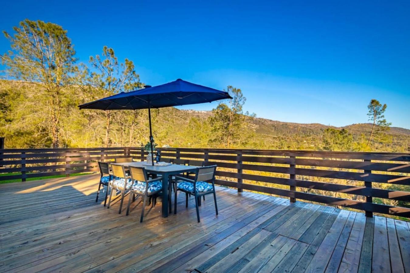 Sierra Vista Lookout Lodge With Creek, Waterfall And Waterholes, Minutes From Bass Lake And Yosemite South Gate North Fork Exteriör bild